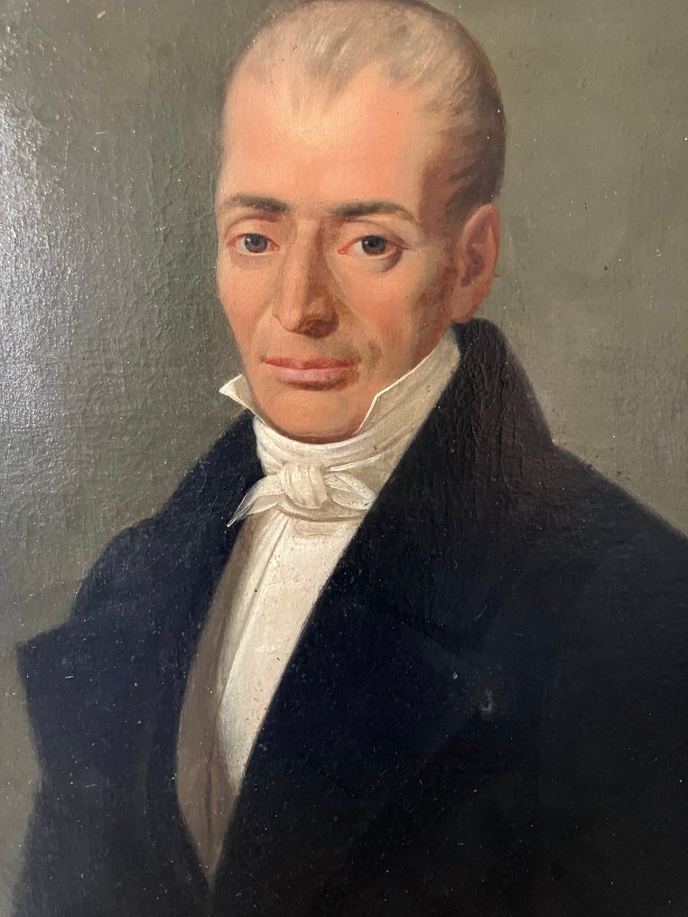 French school (XIX) - Portrait of a Nobleman #1.0