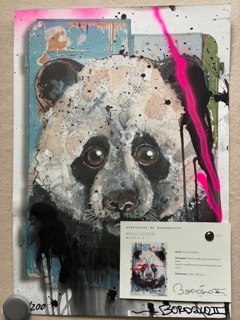 Bordalo II (1987) - Panda Special Edition // Hand Finished #1.0