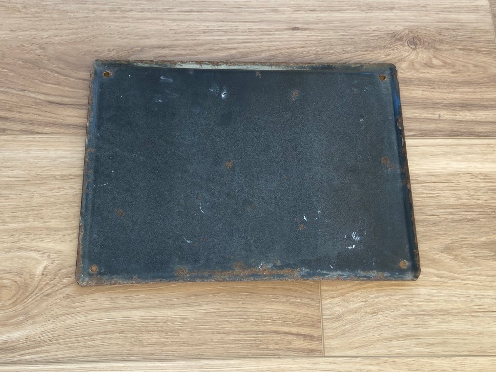 Chantier Interdit Au Public - Plaque - Emaille #4.3