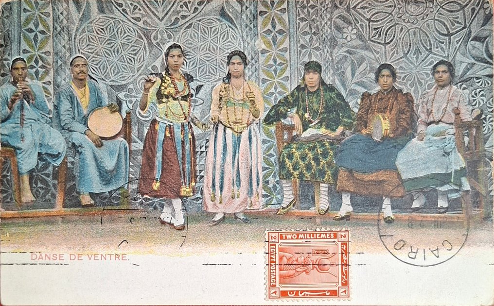 Αίγυπτος - Femmess, πυραμίδες - Καρτ-ποστάλ (47) - 1905-1940 #1.0