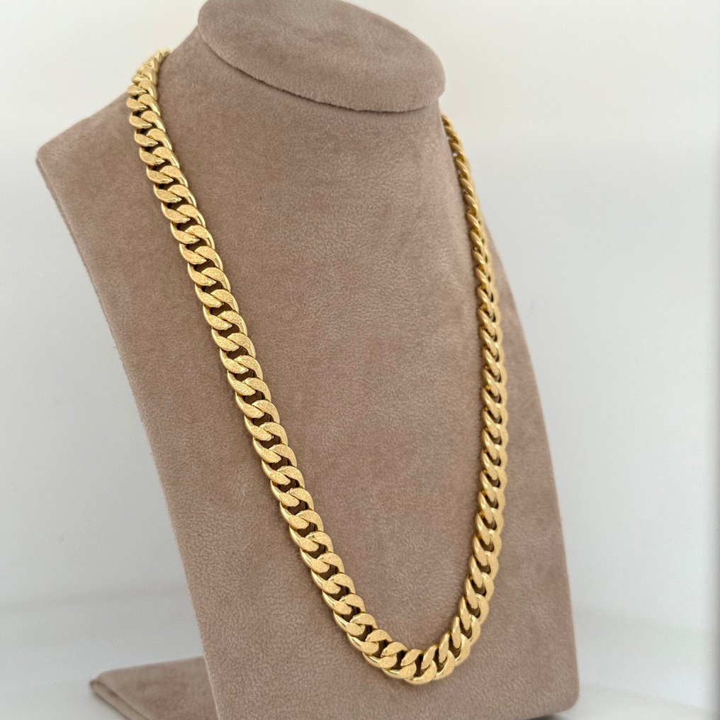 χωρίς τιμή ασφαλείας - Handmade - Κολιέ - 10.7 g - 18 καράτια Κίτρινο χρυσό - Il Giglio #3.2