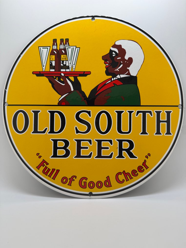 OLD SOUTH BEER - Enseigne en émail - Émail #1.0