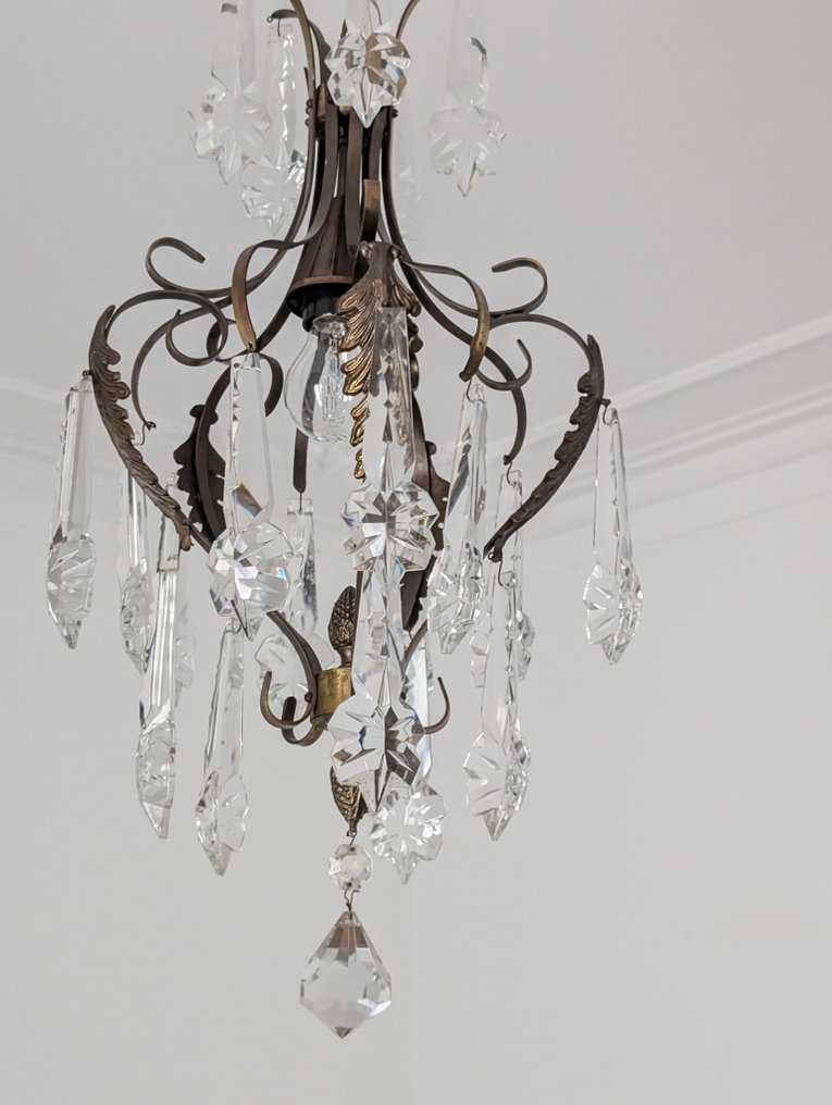 吊灯 - 水晶 - 青铜 #1.0