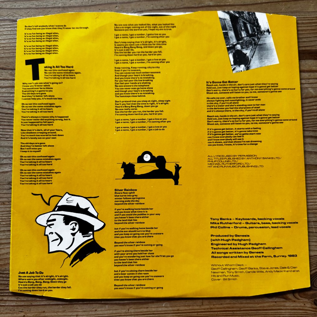 Genesis - 4 great records from Genesis - Πολλαπλοί καλλιτέχνες - Δίσκος βινυλίου - Stereo - 1973 #4.3