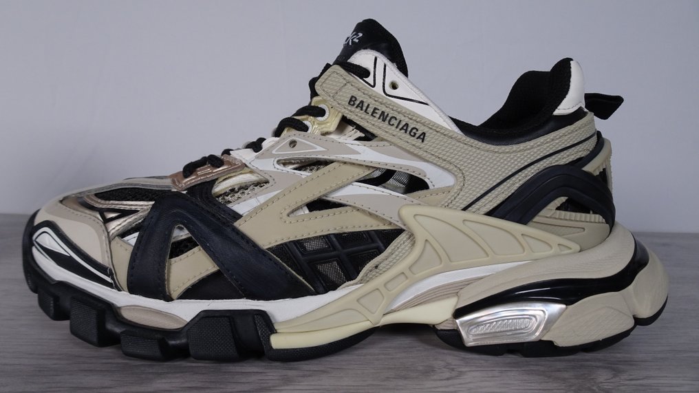 Balenciaga - Track Trainers Beige/Black ( NO RP ) - Sneakers - Size: EU 40 #1.0