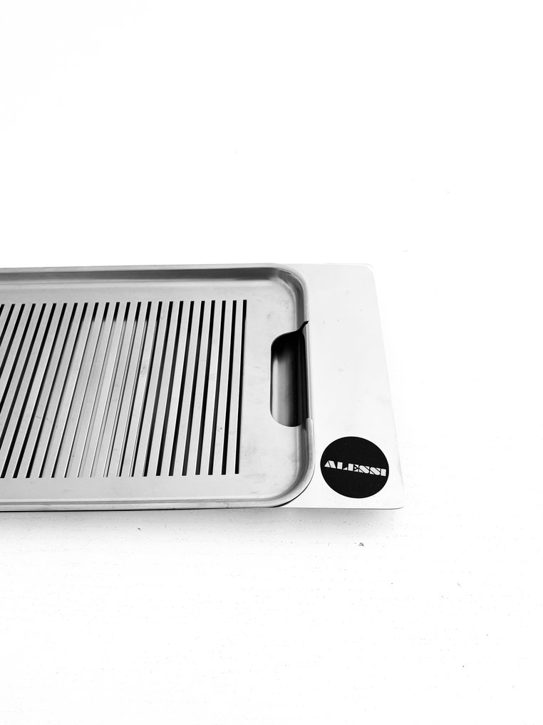 Alessi - Franco Sargiani e Eija Helander - Δίσκος - δίσκος με σχάρες - Χάλυβας - Πρόγραμμα 8 #3.2