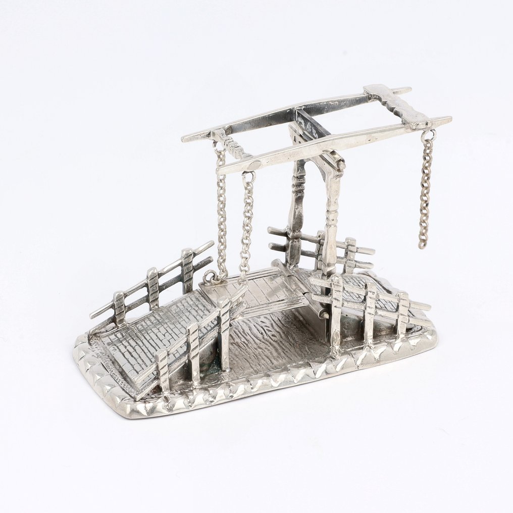 Ophaalbrug (groot) - Miniatyyrihahmo - .835 hopea #1.0