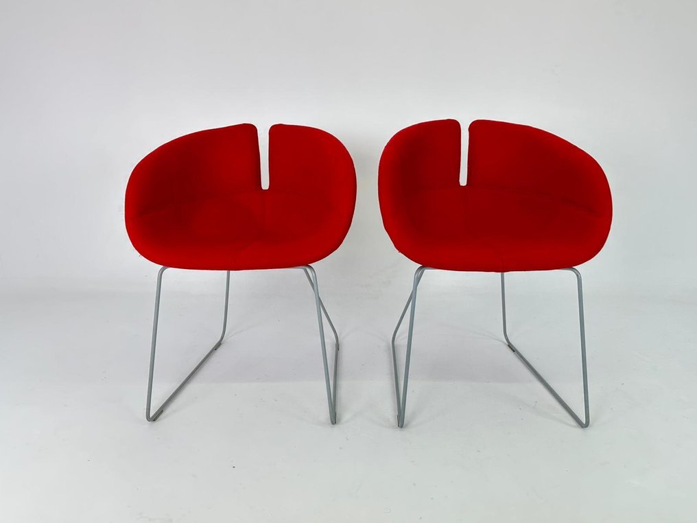 Moroso - Patricia Urquiola - Πολυθρόνα - Φιορδ - Χάλυβας, Textile #1.0