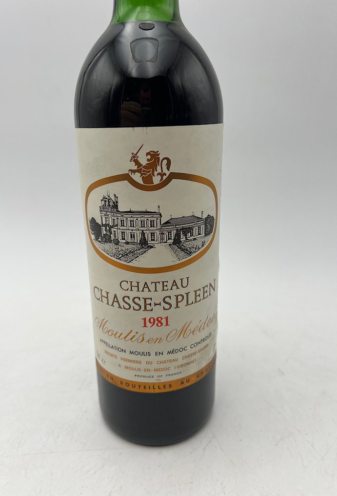 1981 Château Chasse Spleen - Bordeaux, Medoc - 6 Bottles (0.75L) #3.2