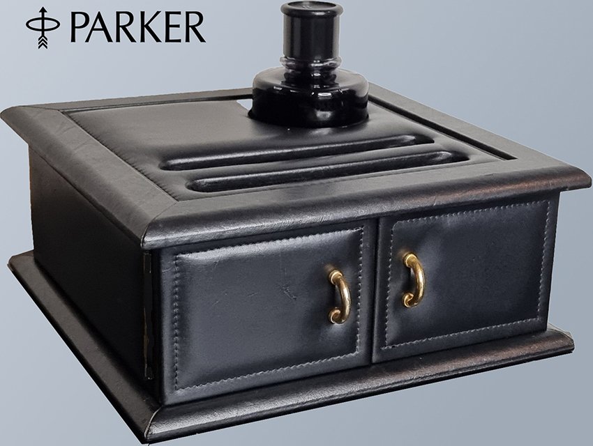 Parker - PARKER - Schreibtischset - Leder, Holz, Textilien #2.1