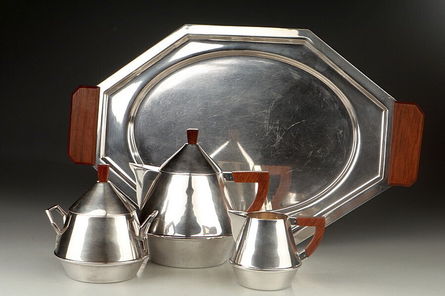 Serviço de café - Prateado #3.2