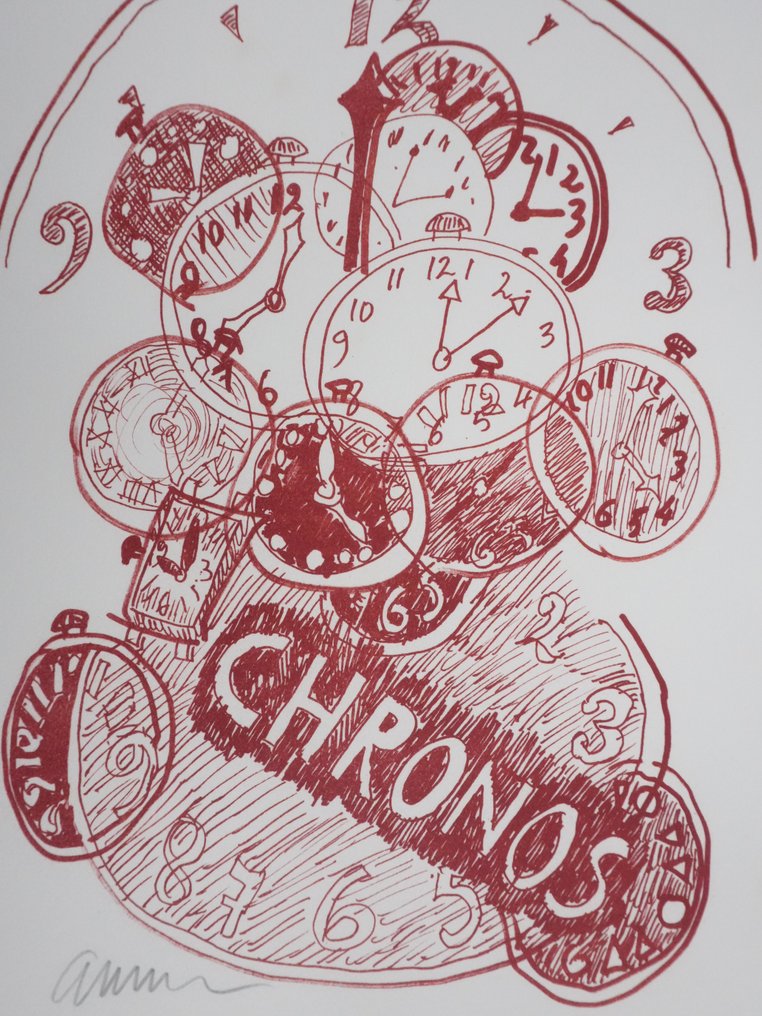 Fernandez Arman (1928-2005) - Le temps comme il passe #1.0