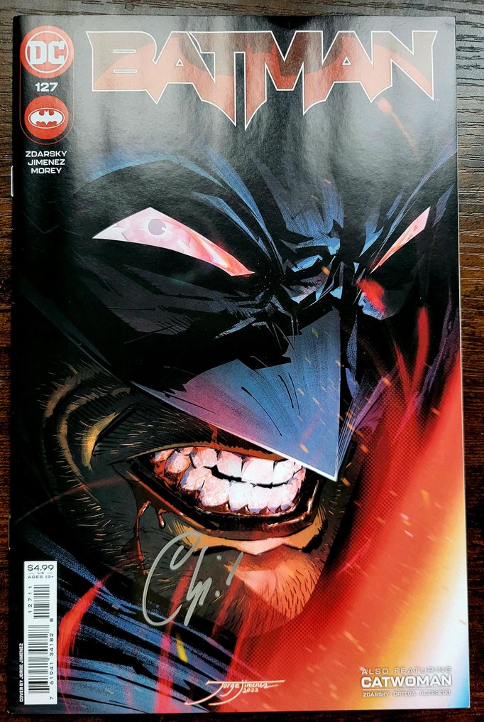 Lot 4 DC Comics Signed ! With COA 's ! Combine shipping - 4 Signed comic - 2024 #4.3