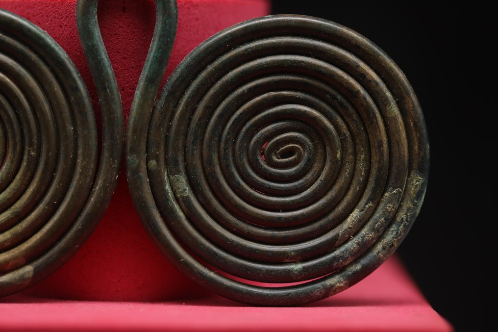 Bronze Age - Spiral Spectacle Pendant - 6.9 cm  (No Reserve Price) #2.1
