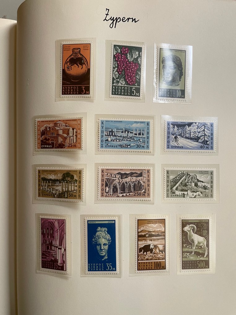 Cipru 1962/1965 - Colecție extinsă de ediții bune / MNH #1.0