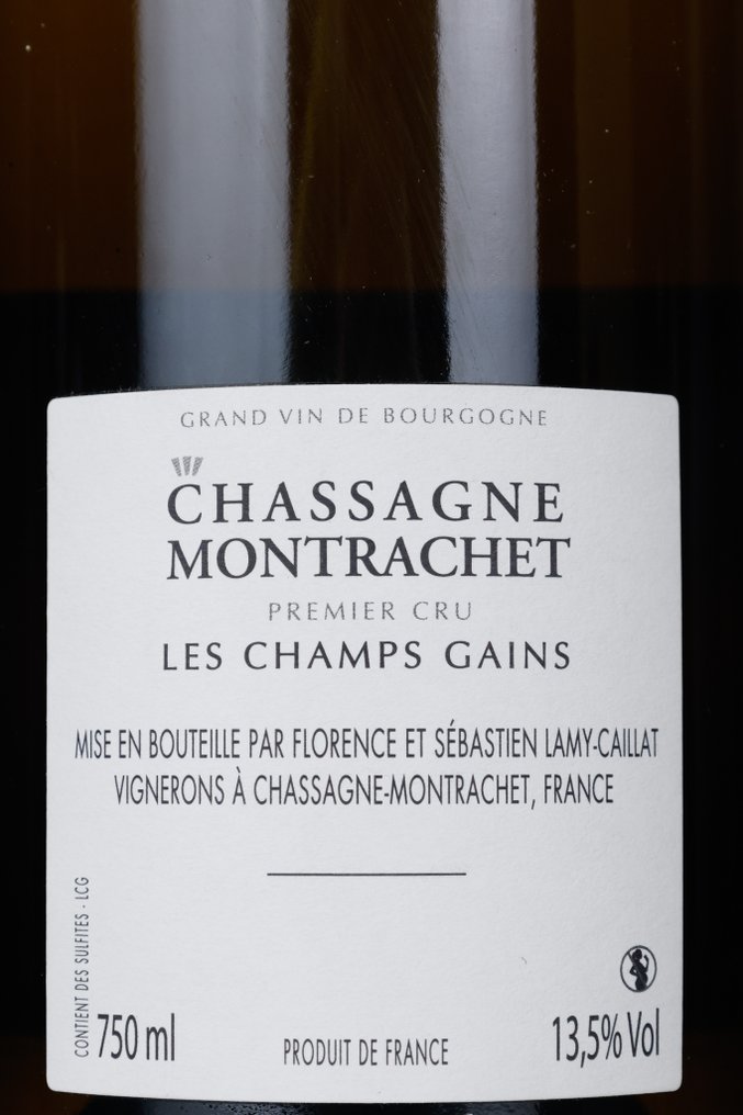 2015 Lamy-Caillat, 'Les Champs Gains' - Chassagne-Montrachet 1er Cru - 1 Pullo (0.75L) #3.2