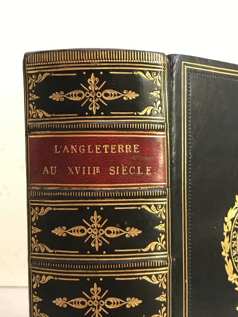 Charles de Rémusat - L'Angleterre au XVIIIe siècle . Bolingbroke, H. Walpole. Junius, Burke, Fox. - 1865 #2.1