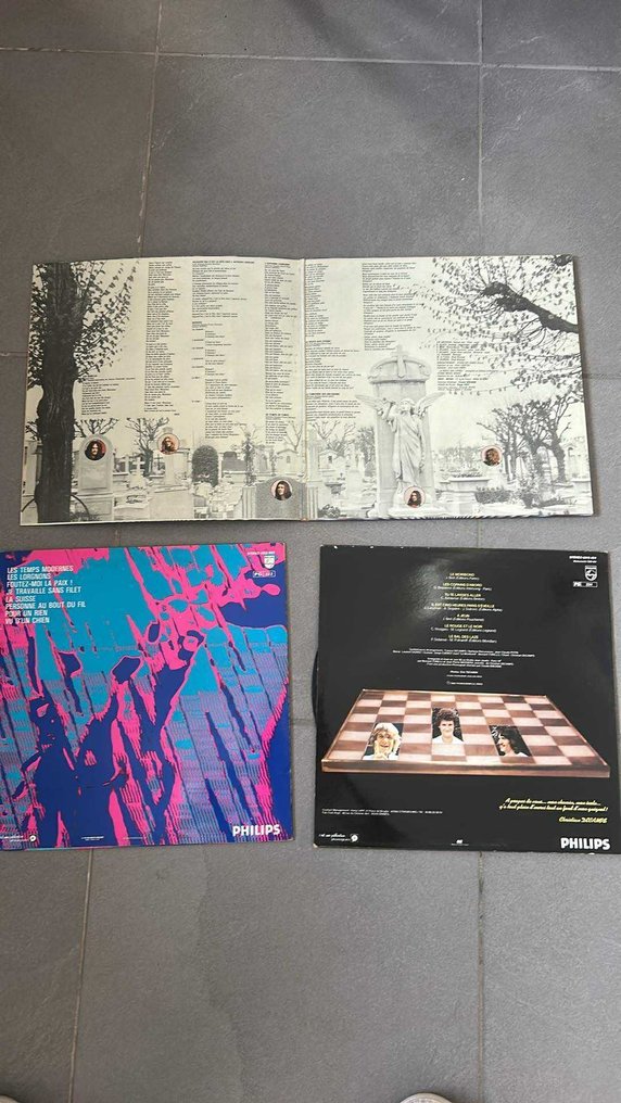 Ange, Renaud, Jean Jacques Goldman - Collection of 13 x albums - Multiple titles - LP Albums (multiple items) - 1973 #3.2