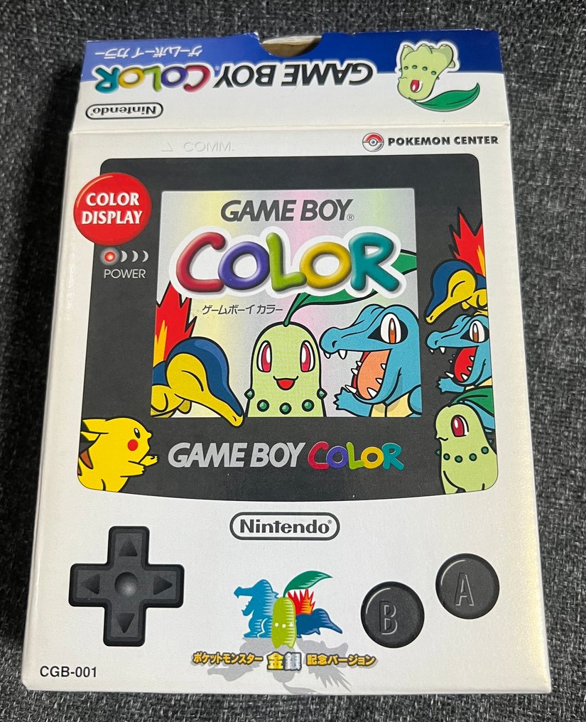 Nintendo - Gameboy Color - CGB-001 – Pokémon Gold & Silver Limited Edition – Working – Very Good - Videospill konsoll - I original eske #1.0