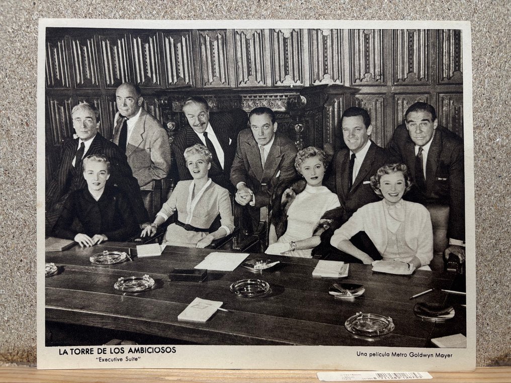 Executive Suite - Lot of 13 - Spanish Photo Lobby Cards - 1954 #1.0