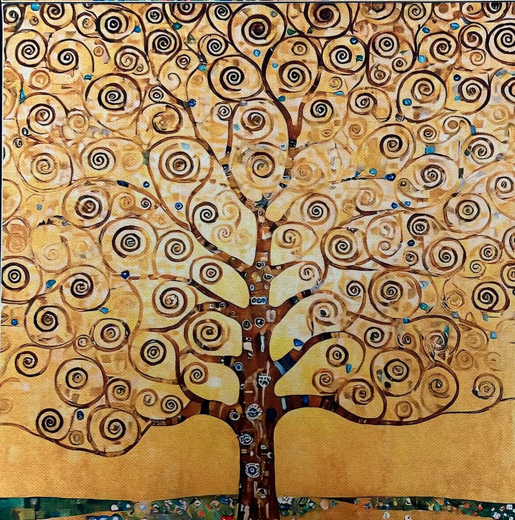 Pannello in tessuto resistente artigianalmente stampato - Arazzo - 45 cm - 45 cm #1.0