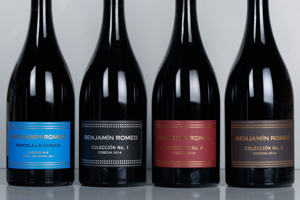 2014 Benjamín Romeo, Colección Parcelarios Nº 1, 2, 3, 4 - Ριόχα DOC - 4 Bottles (0.75L) #1.0