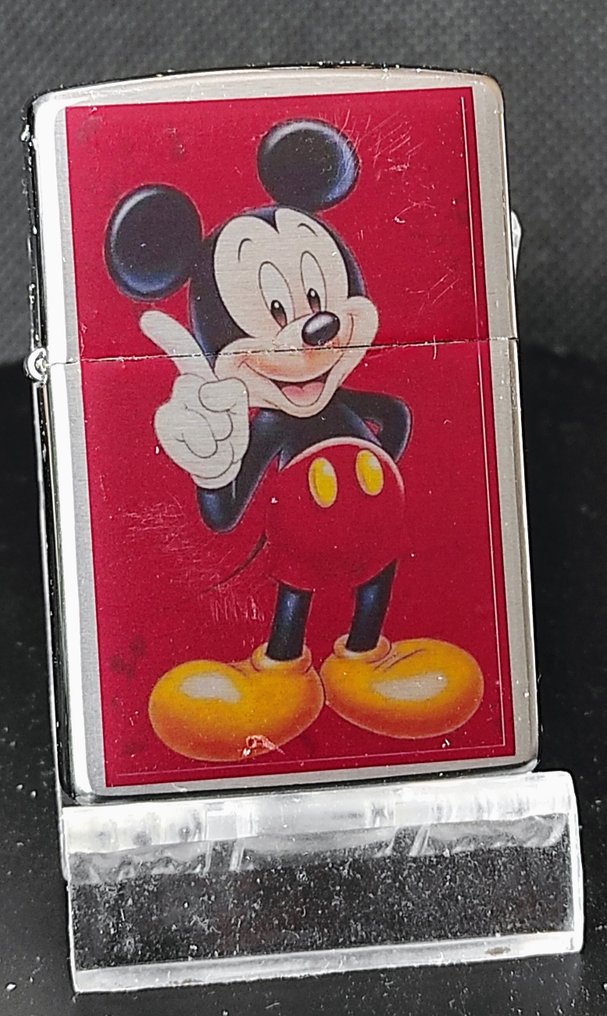 Zippo - 芝宝 - Mickey Mouse - 没有保留价 - 口袋打火机 - 钢材（不锈钢） #1.0
