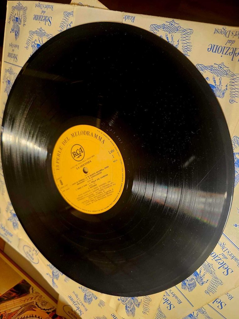 2x Vinyl Record Box Sets of Various Artists in Classical - 多位艺术家 - 12x 45 RPM Single Box & 10x LP Box Set "13 Perle del Melodramma" - 多个标题 - LP 盒套装 - 1966 #4.3