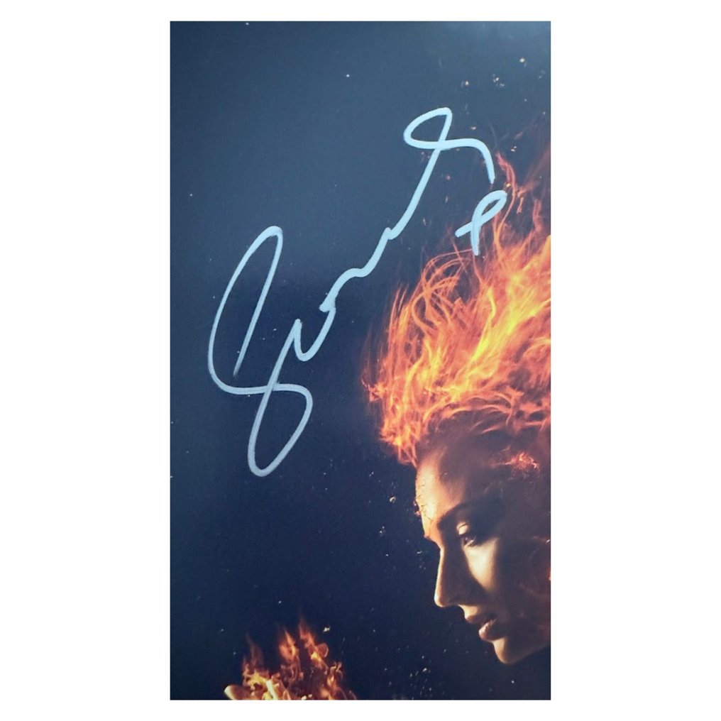 X-Men - Sophie Turner, with Autograph COa #1.0