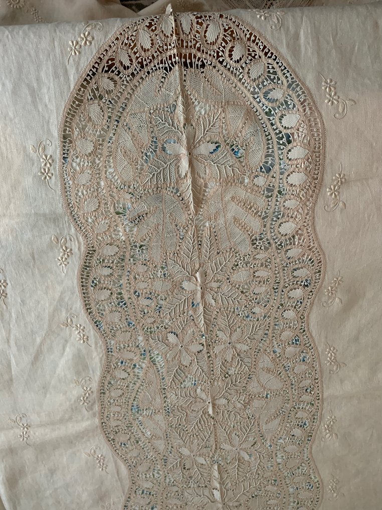 Τραπεζομάντηλο - 3.2 m - 1.7 m - χειροποίητο δαντέλα #2.1