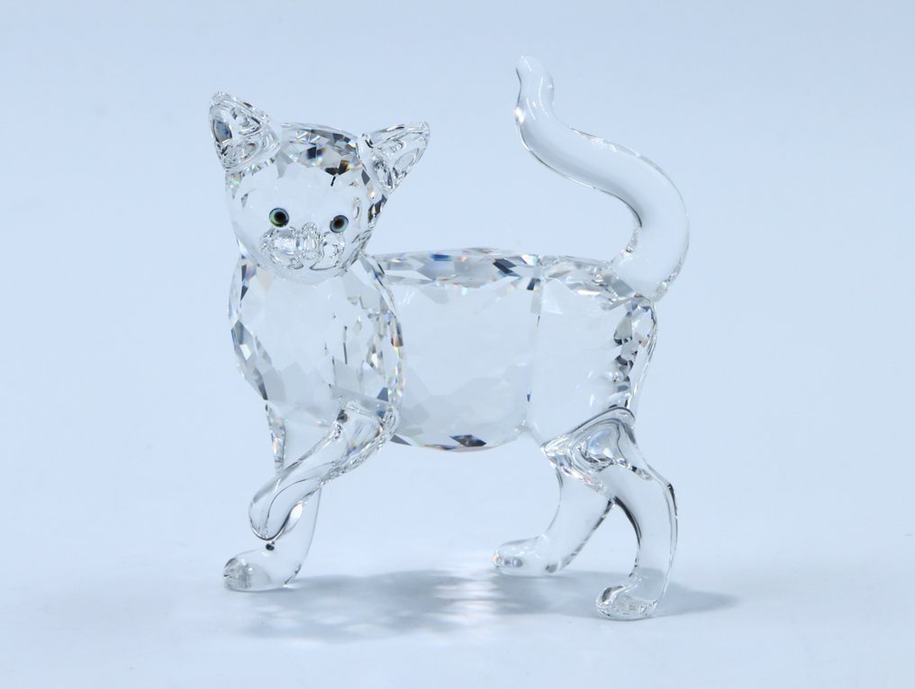 Statuetta - Swarovski - Moeder Poes (Boxed + certificate) - Cristallo #1.0
