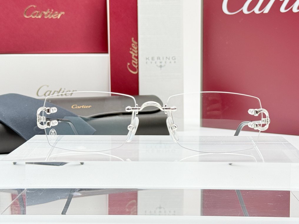 Cartier - C Decor Silver Nuovo 2025 100% Originale - Spectacles #3.2