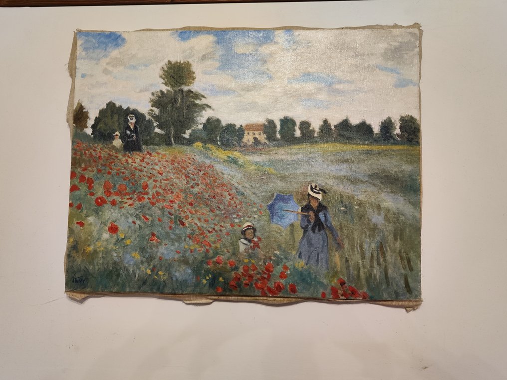 Stefano Vicca (XX-XXI), da Claude Monet - I papaveri (Les Coquelicots) #3.2