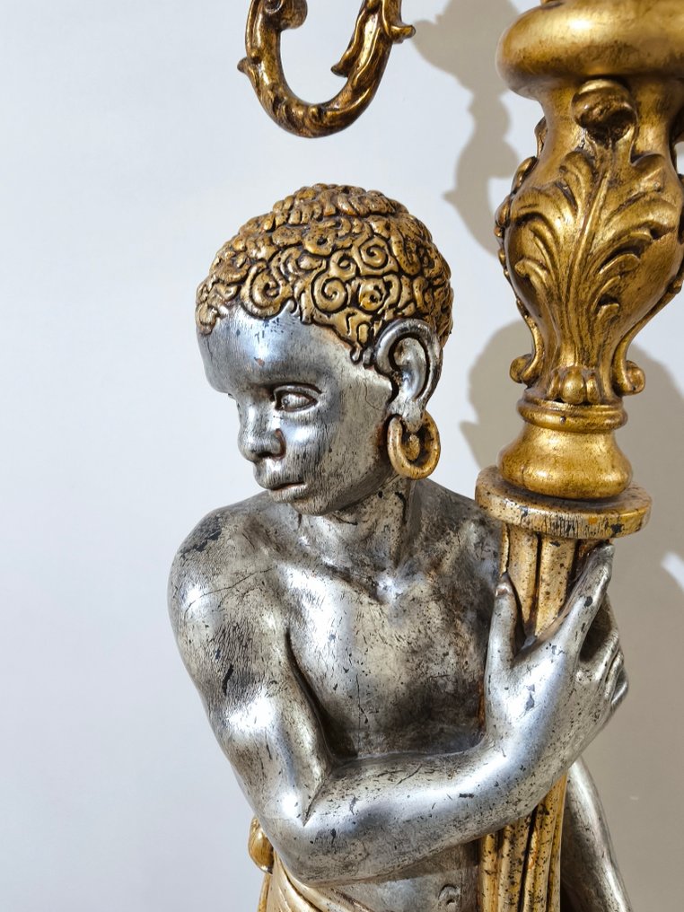 Kandelaber gulvlampe - Tre #4.3