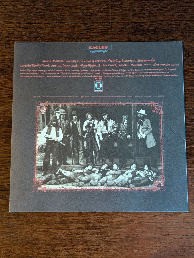 Eagles - Desperado - Nimbus Supercut Vinyl Record Limited Edition (RARE - No Reserve) - LP - Αναδιαμορφώθηκε, Reissue - 1983 #2.1