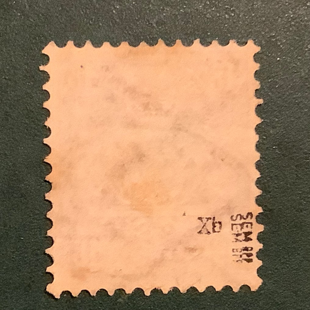 Bavaria 1867 - 18 Kreuzer in B nuance ja vesileima X kaksoistarkastettu Sem - Michel 27 Xb #4.3