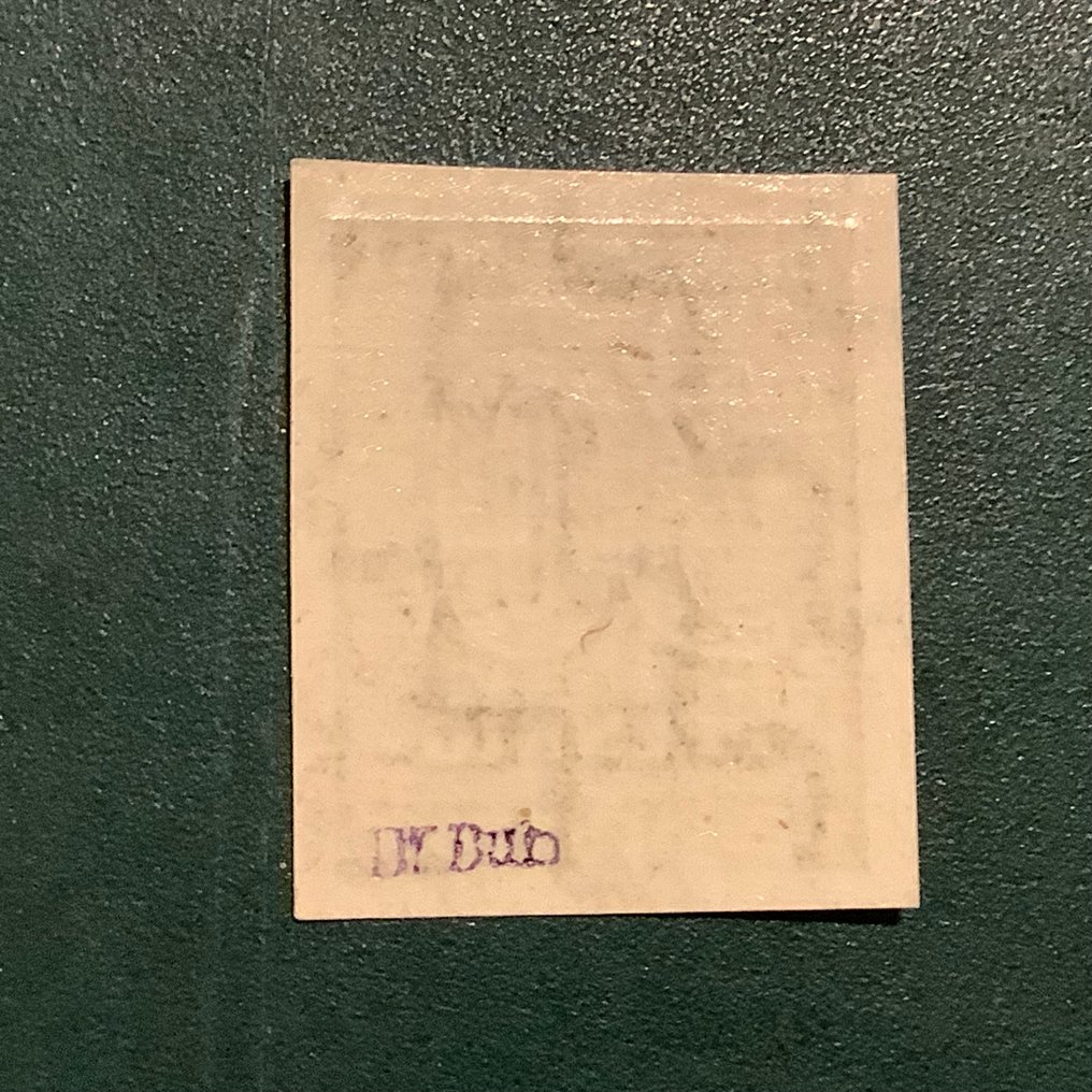 Allied Occupation - Germany (Soviet zone) 1942 - 30 Pf embedded in watermark X in dark olive nuance with photo certificate Jasch. - Michel 135 wb X U #3.2