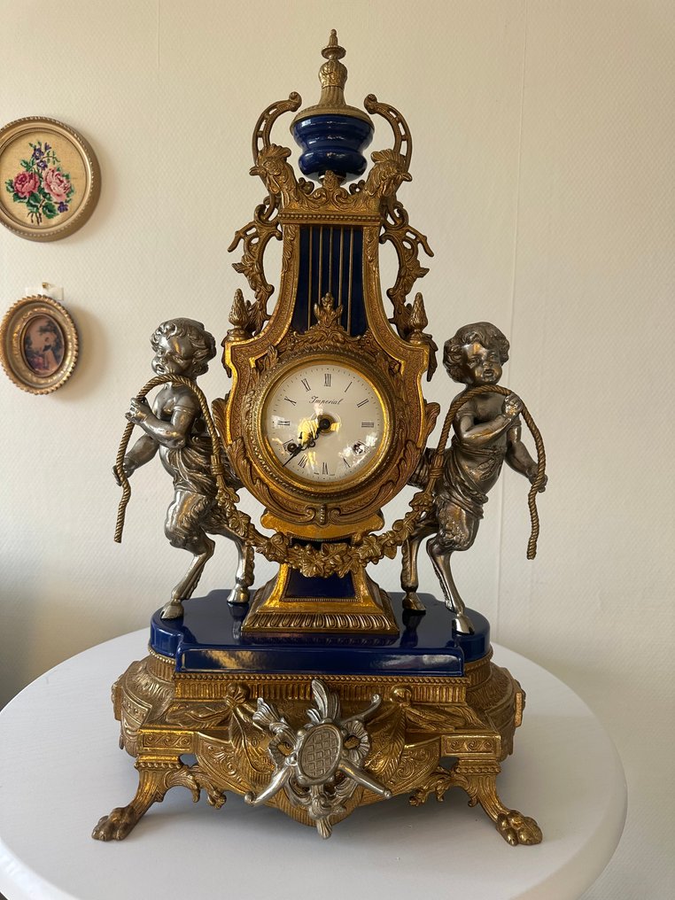 Figur peisur - Brevettato, FHS - Bronse, Messing - 1960-1970 #1.0