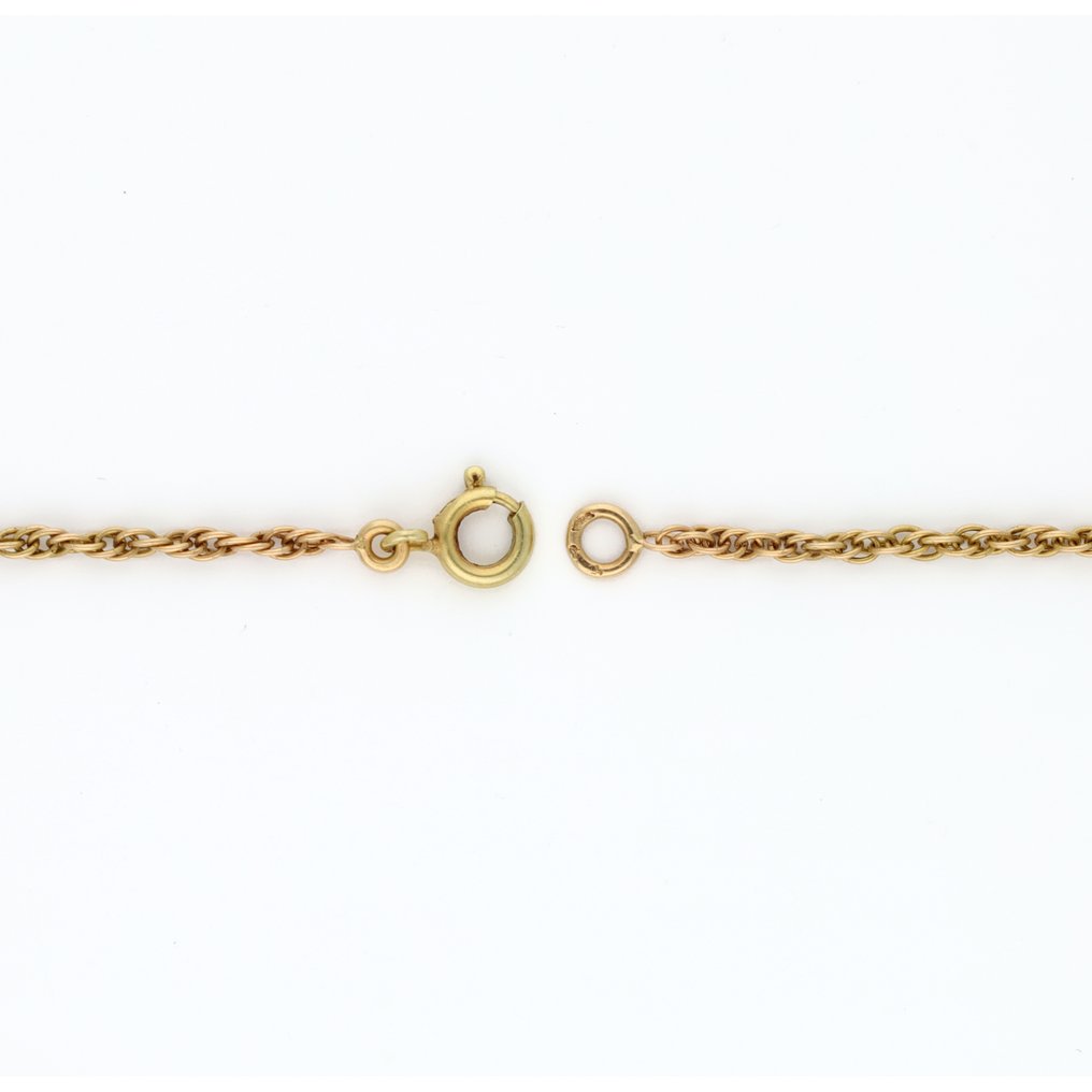 Collier - 14 carats Or jaune - grenade #4.3