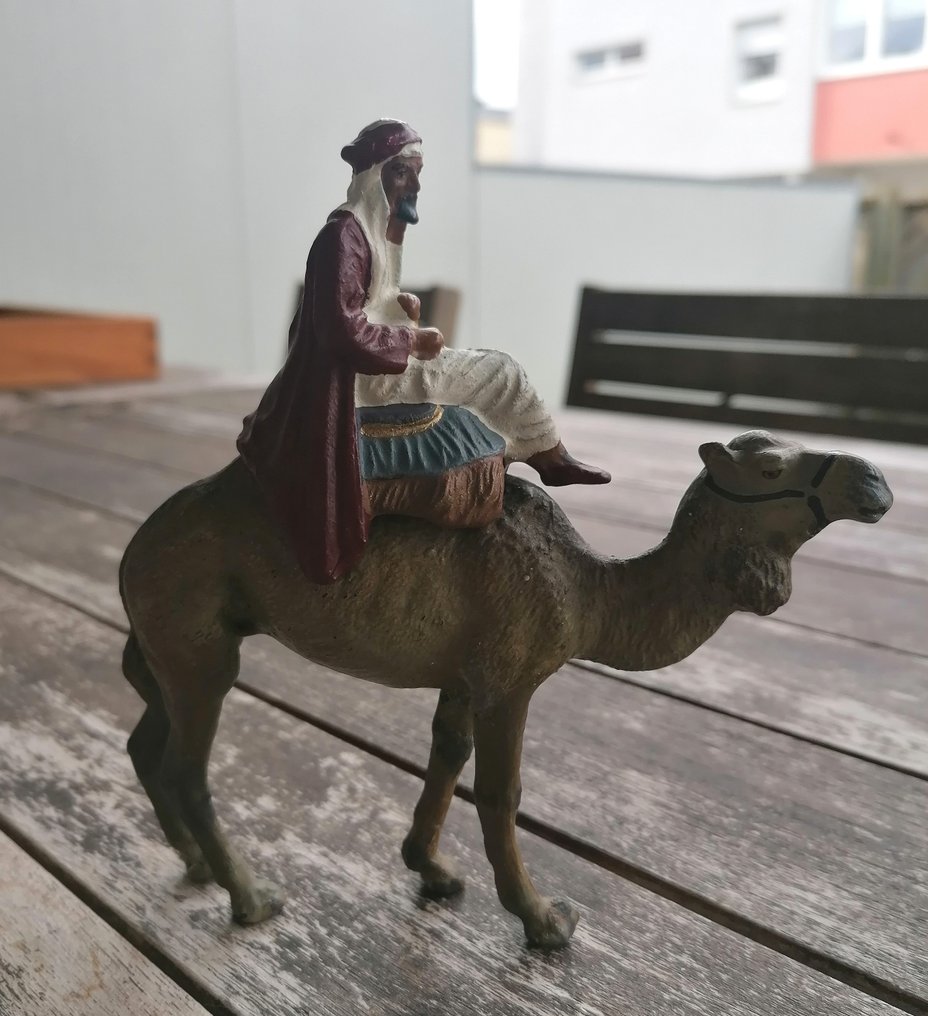 German Brand - Statuetta - Kamel mit Mahoud  (2) - Composito #1.0