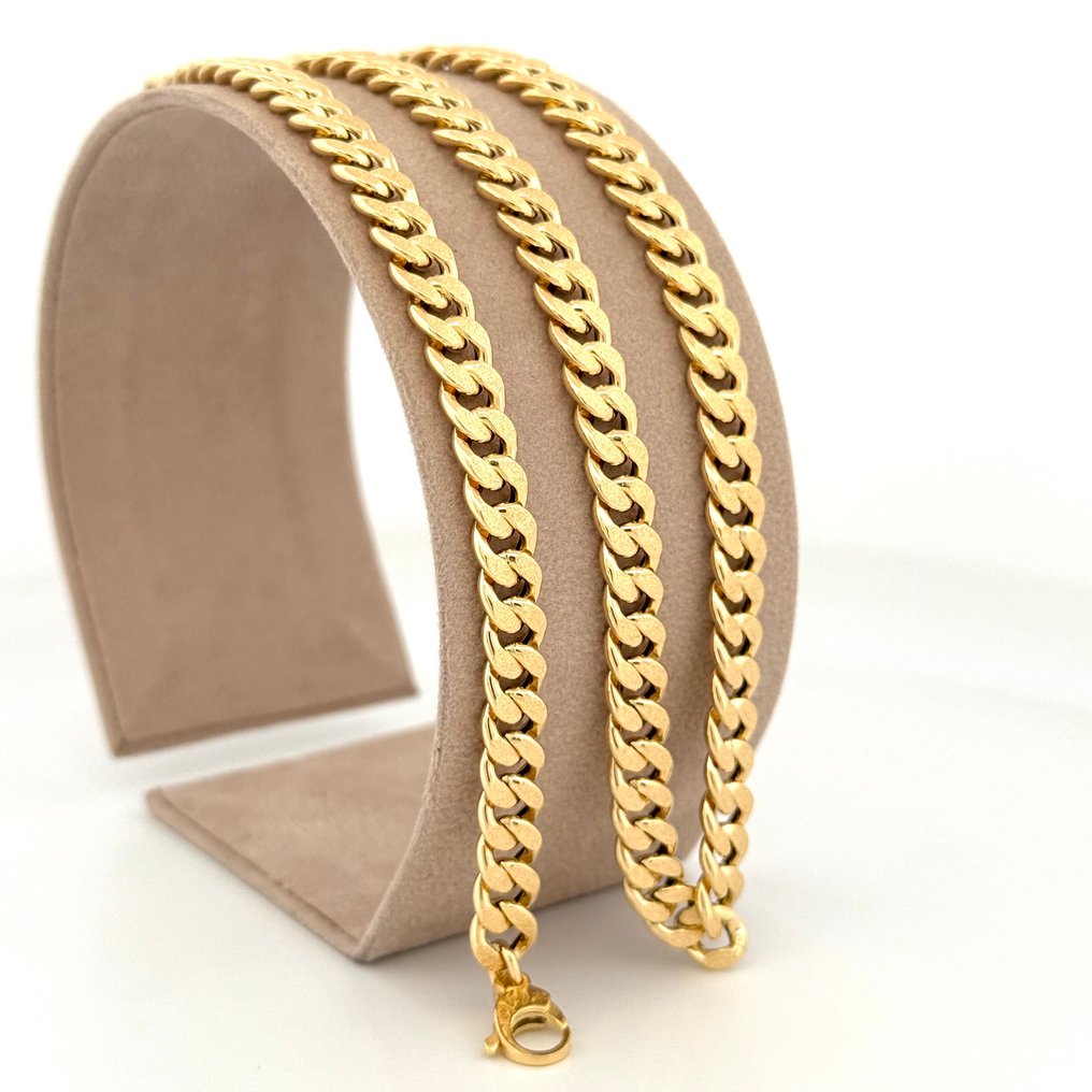 χωρίς τιμή ασφαλείας - Handmade - Κολιέ - 10.7 g - 18 καράτια Κίτρινο χρυσό - Il Giglio #4.3