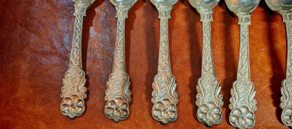 Κουτάλι - .800 silver - Έξι από κουτάλια #2.1