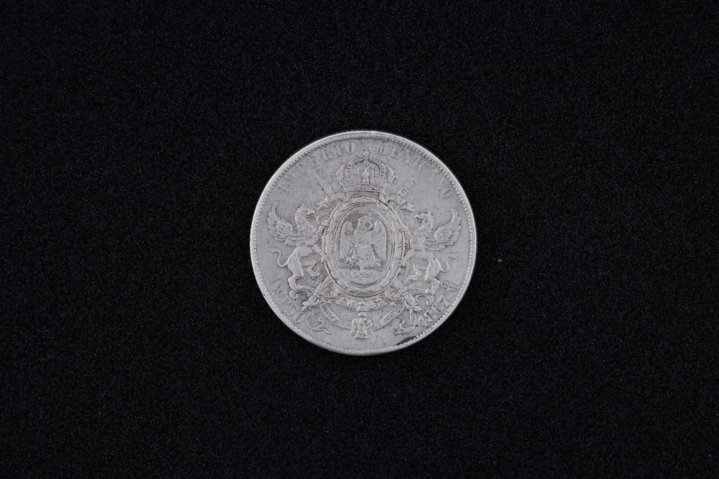 Mexico. Maximilian I. 1 Peso 1867-Mo #1.0