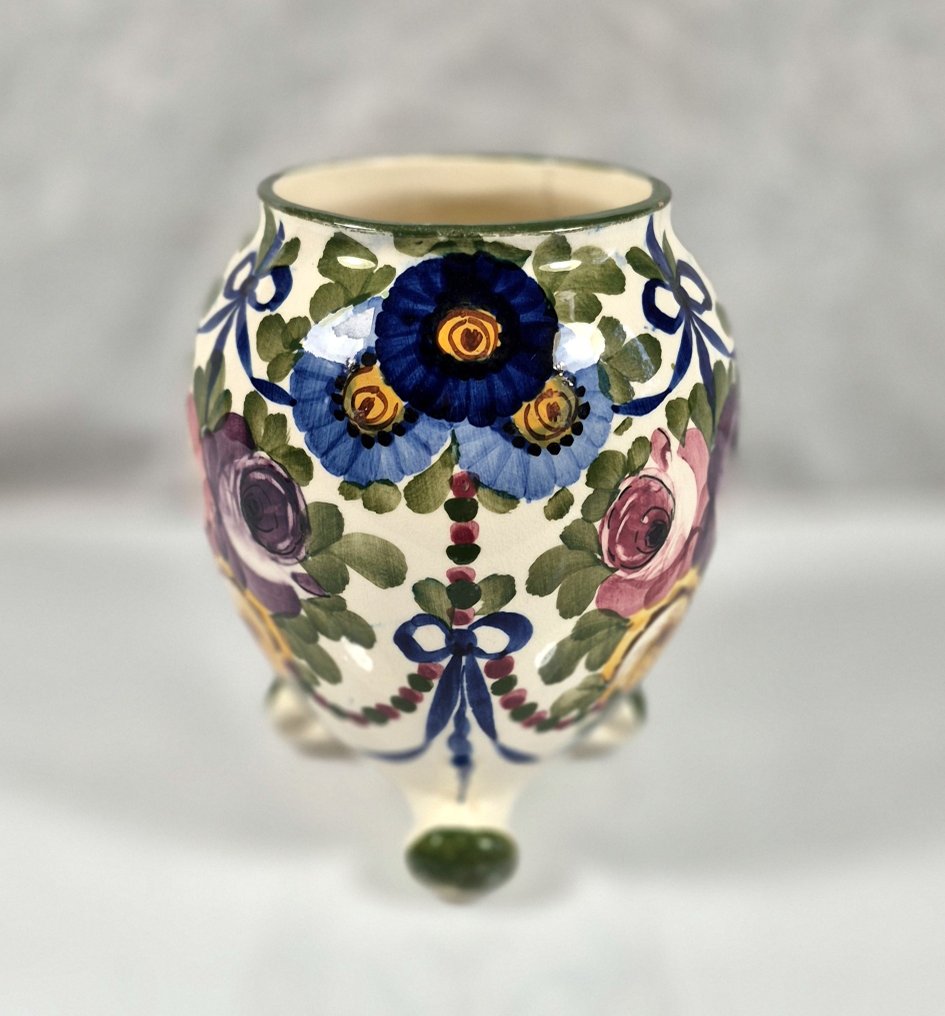 Annaburger Steingut-Manufaktur - Vase - Creamware #2.1