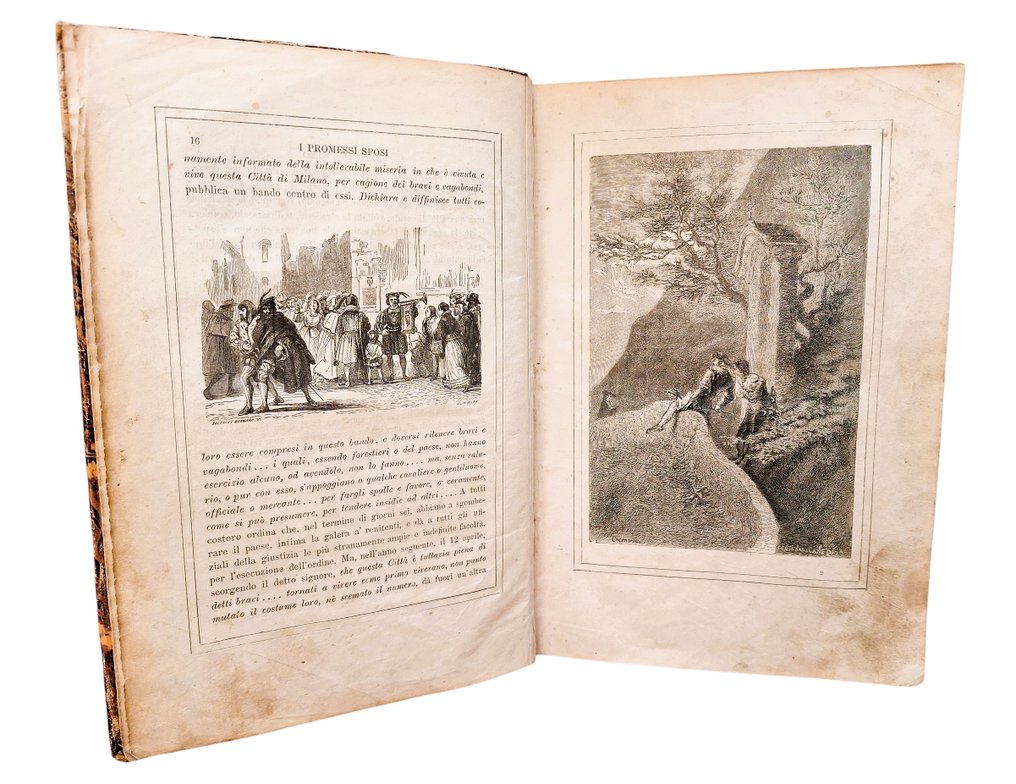 Manzoni / Gonin - I Promessi Sposi / Storia della Colonna Infame - 1869 #4.3