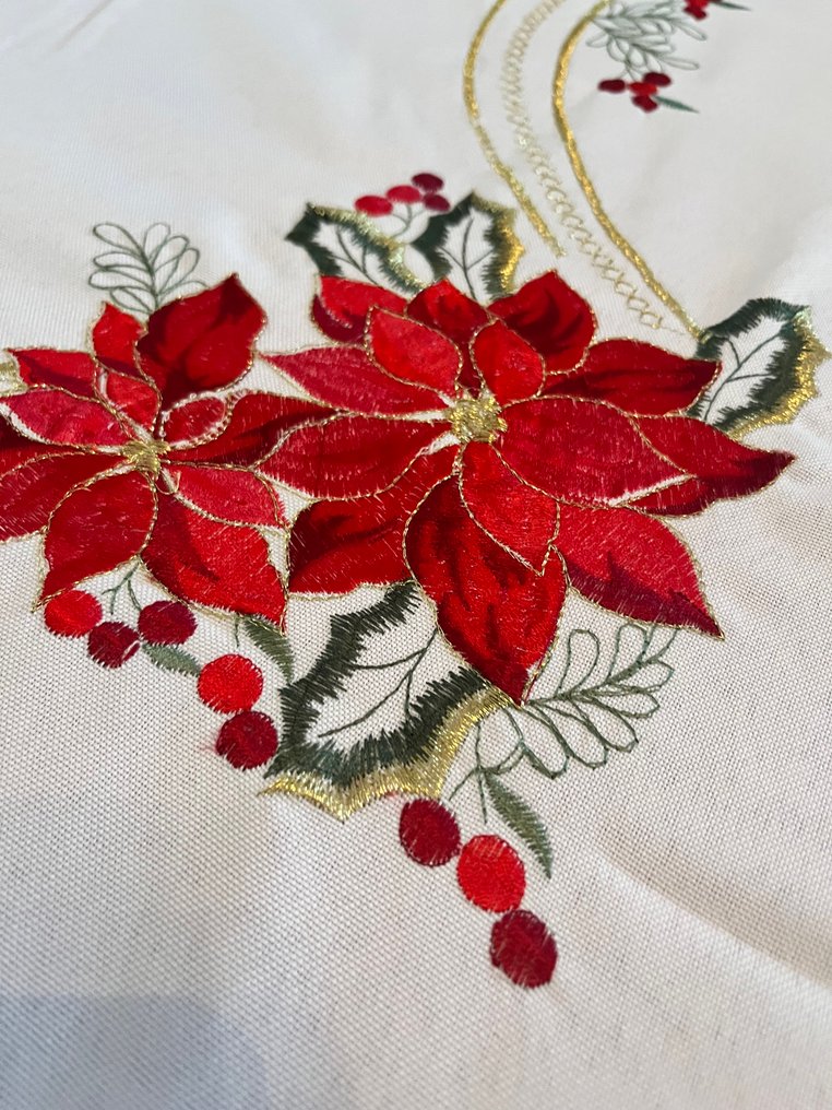 Duk  - 400 cm - 180 cm - Juleduk 4 meter #1.0