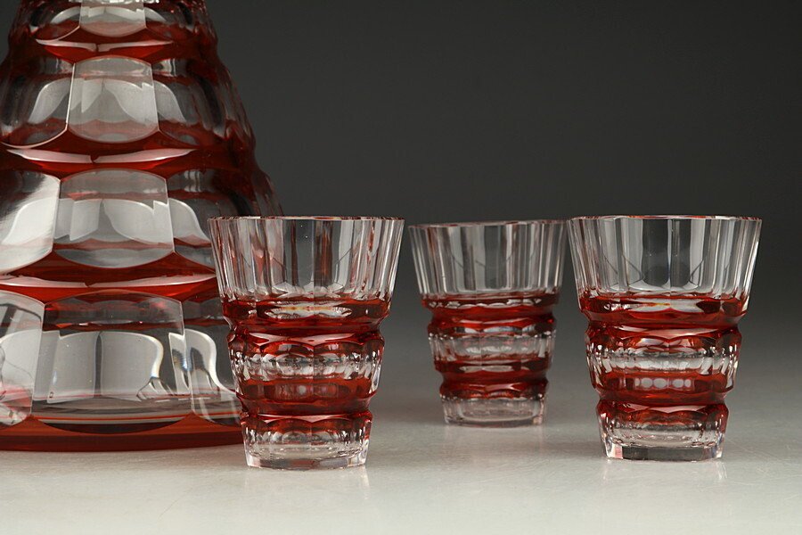 Val Saint Lambert - Karafka - Szkło #4.3