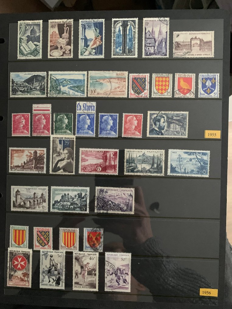 Franța  - Colecție foarte frumoasă de timbre Franța/ Franța #3.2