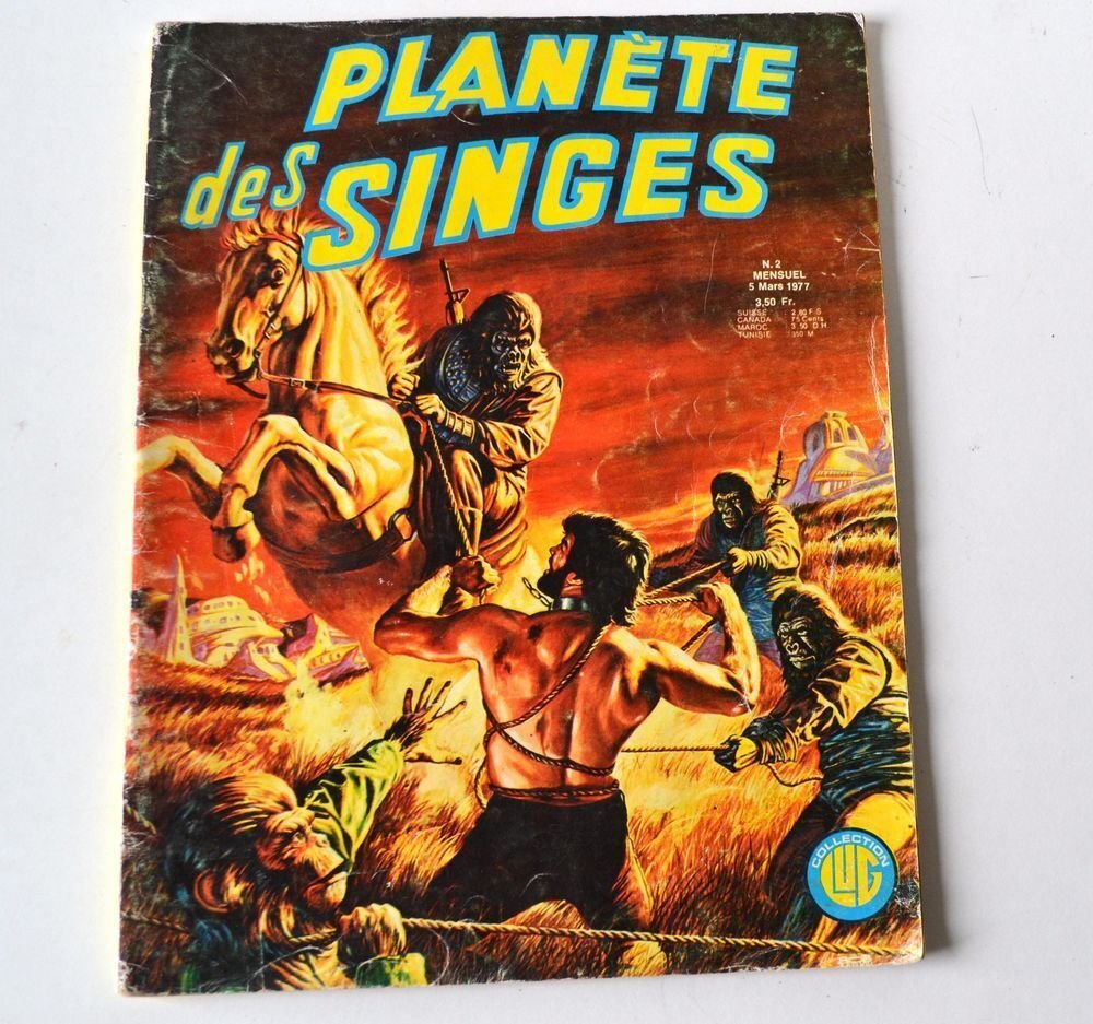La Planète des singes (magazine) N°1 au N°19 - Collection complète - 19 Magazines - First edition - 1977/1978 #4.3