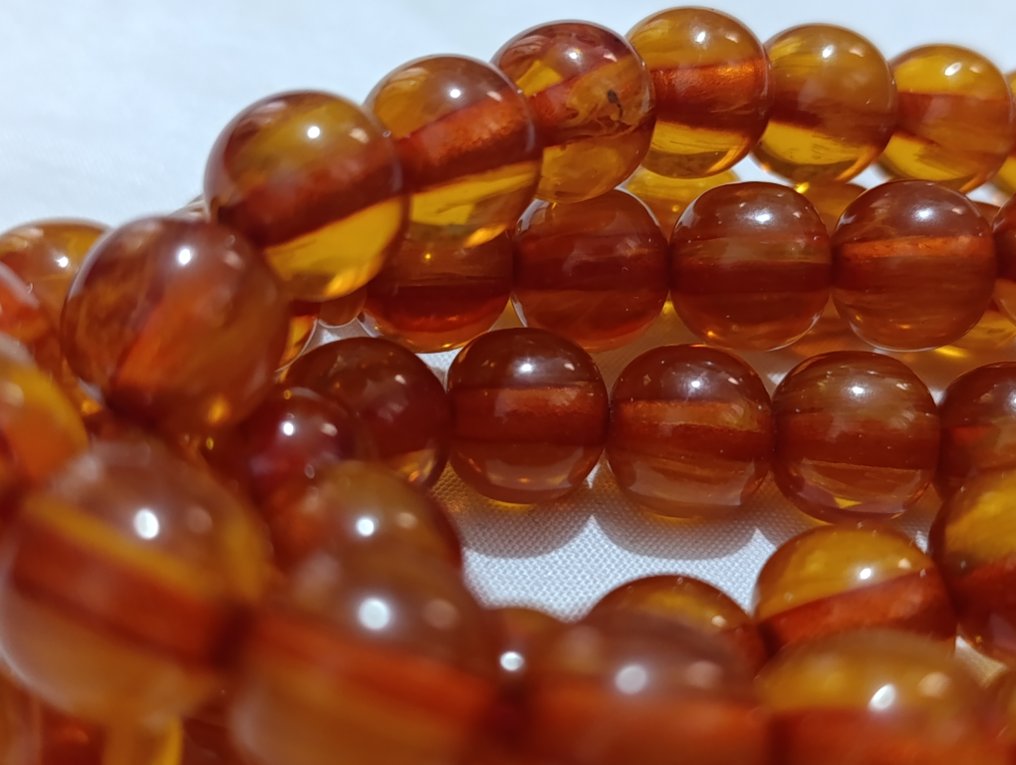  Ροζάριο - Κεχριμπάρι - 1970-1980 - Σπάνια Κομποσκοίνια Προσευχής  #3.2